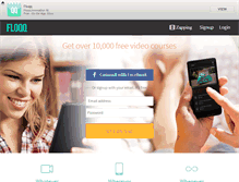 Tablet Screenshot of floqq.com